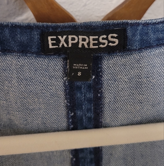 Express Light Blue Denim Apparel - Picture 6 of 7